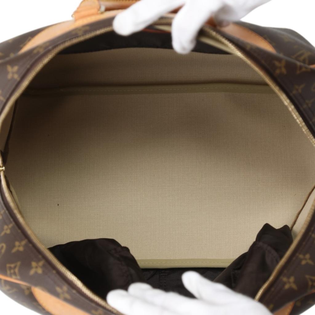 Louis Vuitton Monogram Evasion Boston Bag Sports Bag Monogram Canvas Brown Used