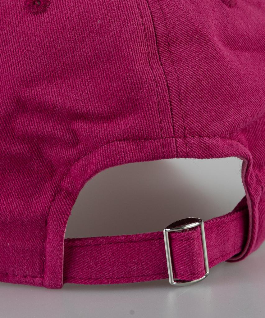 Bichiseuaenkeulim Santa Monica Cotton Ball Cap-Violet