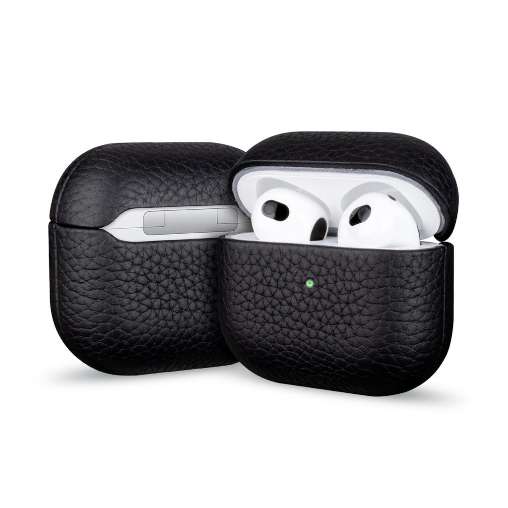 Kožené pouzdro pro AirPods 4 Business Pouzdra na sluchátka pro Apple AirPods 4 4. generace 2024 Kryt Skořepina pro sluchátka Mag