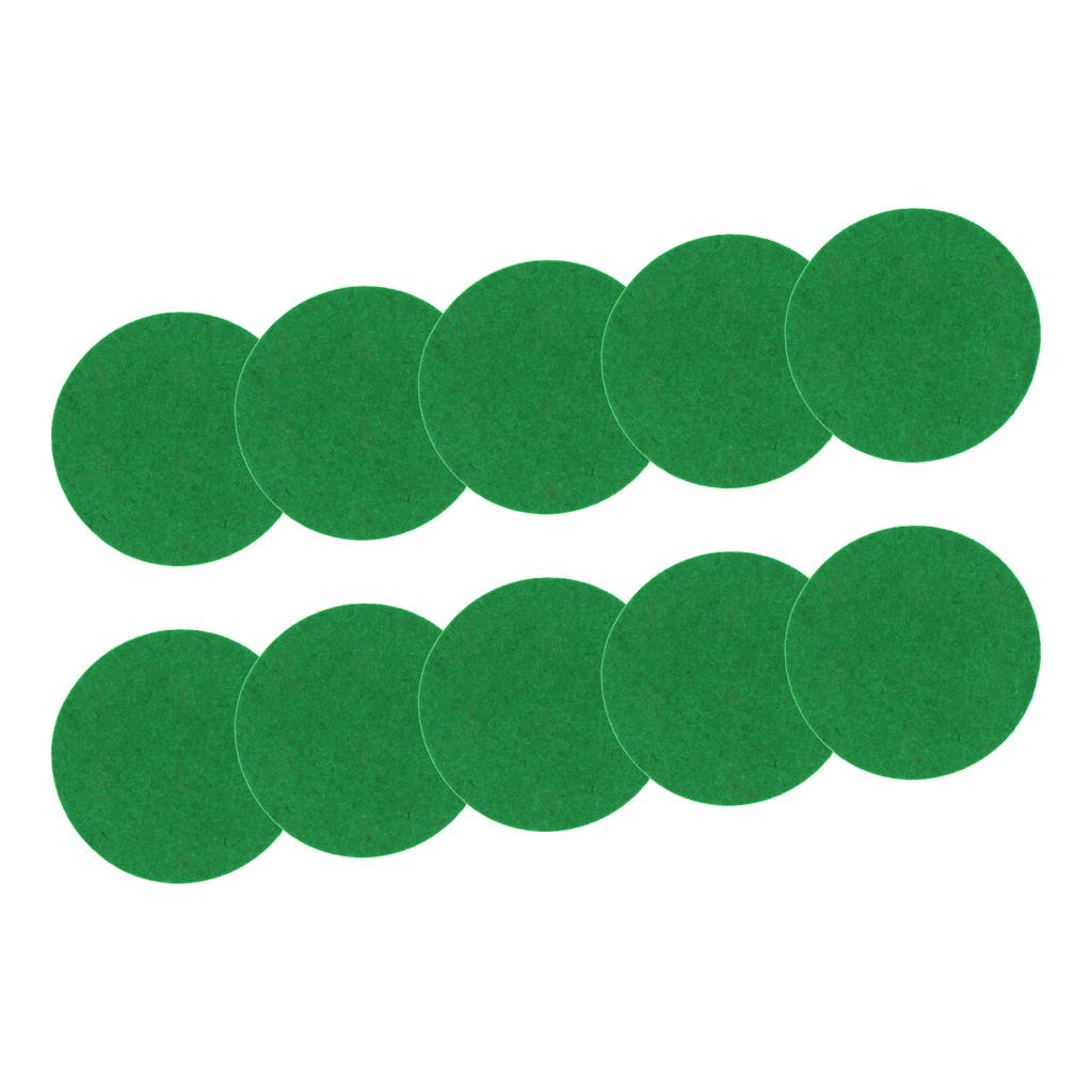 10Pcs 59mm/74mm/94mm Air Hockey Table Felt Pushers Air Hockey Felt Pushers Pads Replacement Air Hockey Mallet Felt Pads