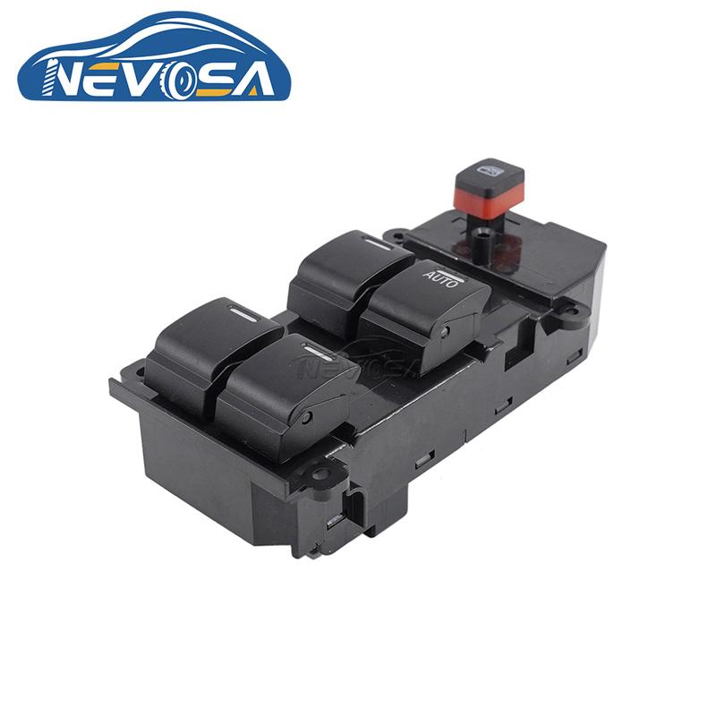 NEVOSA 35750-TM0-F01 For Honda City Fit 2009 2010 2012 2013 2014 Lifter Control Button Electric Master Window Switch 35750TM0F01