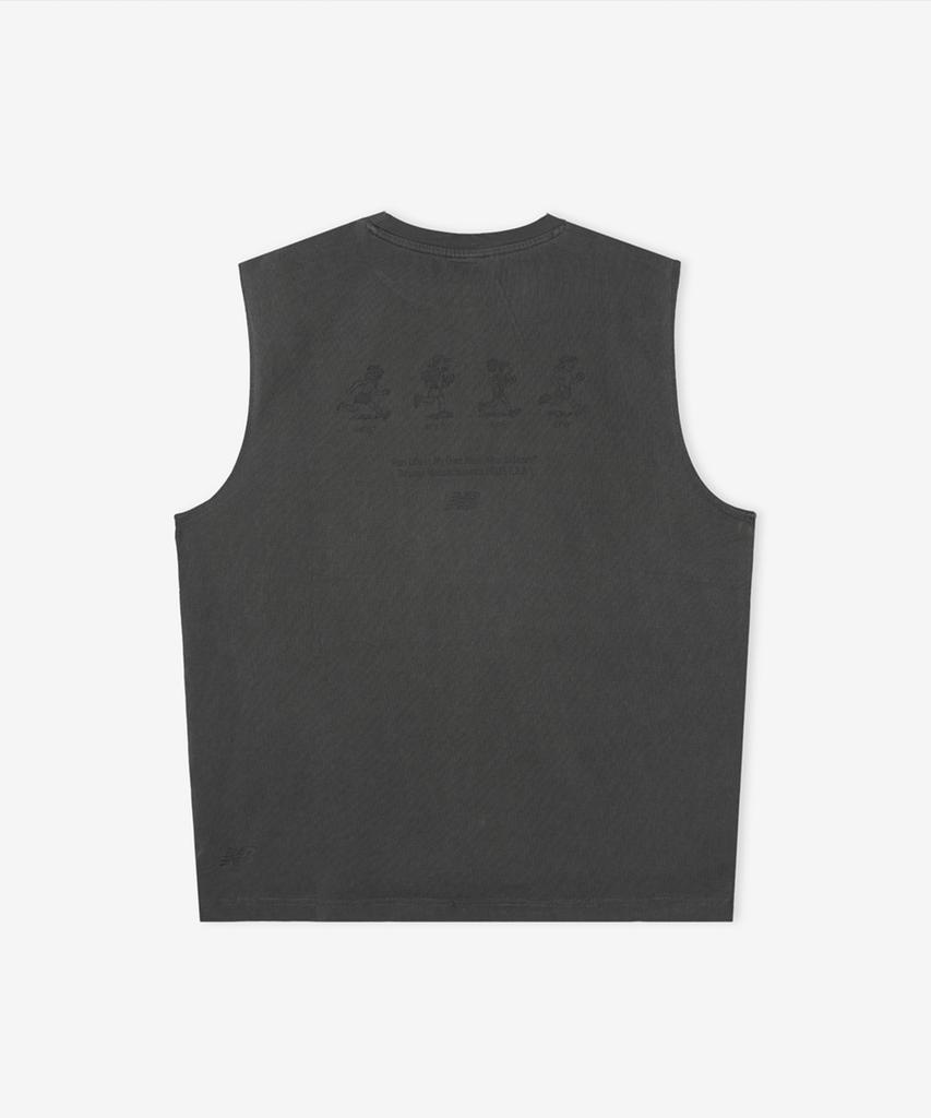 Nyuballanseu Nbngg31503 / Uni Nb Friends Sleeveless Top (Charcoal)