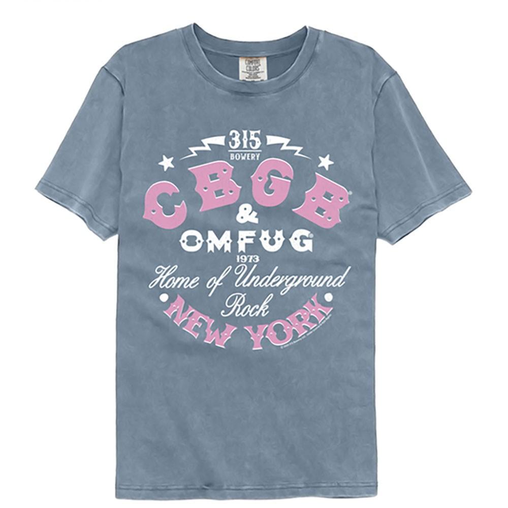 CBGB & OMFUG Дом Андерграундного Рока 315 Bowery 1973 Мужская Футболка Музыкальный Мерч Унисекс Футболка XL
