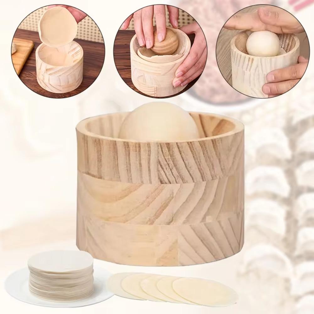 Manual Mochi Presser Durable Dumpling Wrapper Maker Household Dumpling Skin Maker  Spring Festival