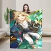 Firefly Blanket Honkai Anime Fuzzy Funny Warm Throw Blanket for Home Winter