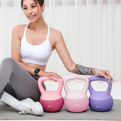 Kettlebell Doamnelor Fitness Acasă Echipament pentru șold pentru braț subțire Fierbător pentru gantere pentru șold Kettlebell moale Antrenament de forță pentru ghemuit