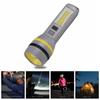 Waterproof LED Flashlight Rechargeable Solar Powered Charging Torch Energy Saving Portable Outdoor Camping Flashlight
