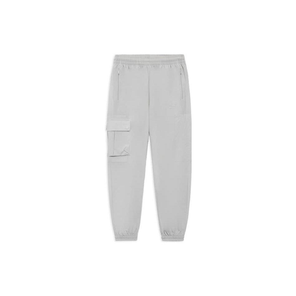 Li-Ning Casual Essential Cargo Pants Grey Men s AYKS315-1 XL