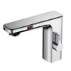 Infrared Sensor Basin Faucet with Temperature Display for Hot and Cold Water
