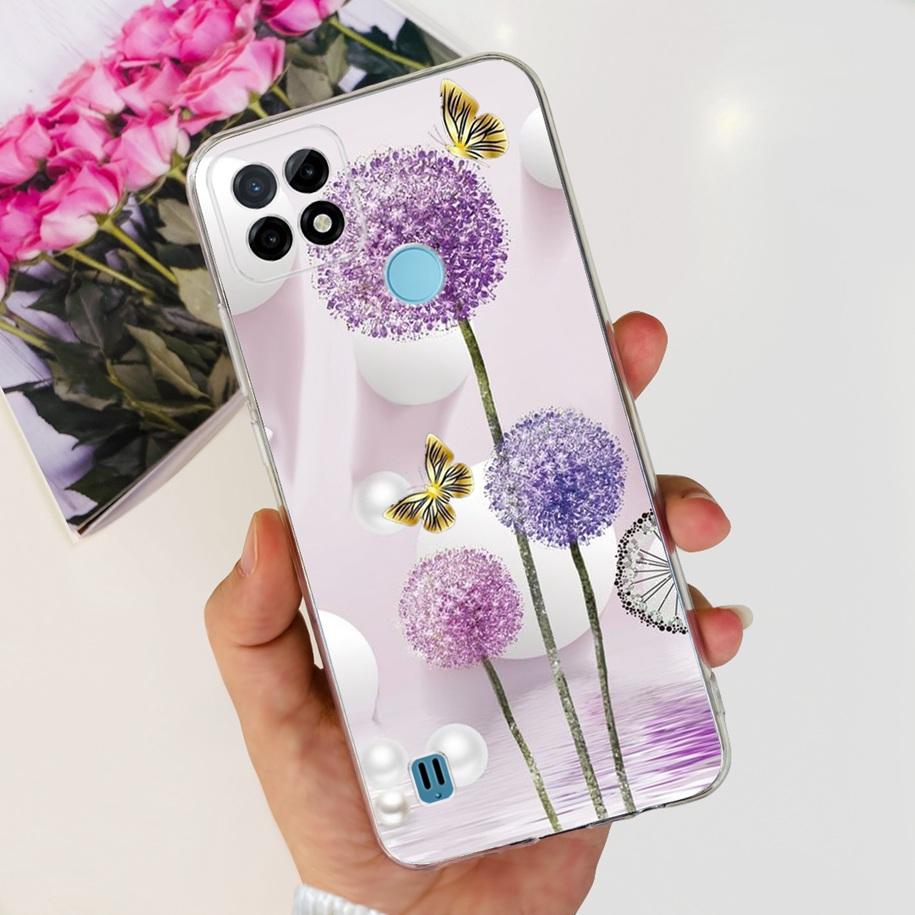 For Realme C21Y Case Realme C21 Phone Case 2023 New Printed Soft Back Cover For Realme C25 C25S C25Y RealmeC21Y Shockproof Coque