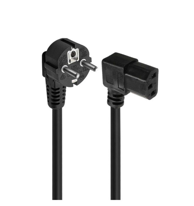 Câble d'alimentation - Schuko - C13 - 1,8 m - Connecteur mâle - Connecteur femelle