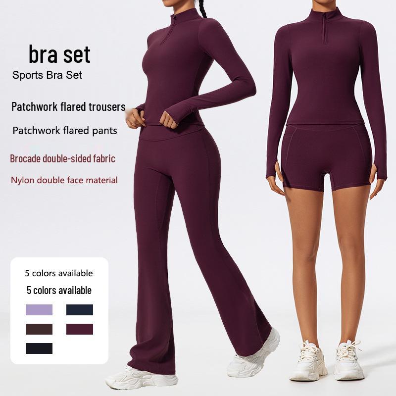 

Jinxi Te TZ7025 Quick-Dry Yoga Suit and Running Fitness Set M