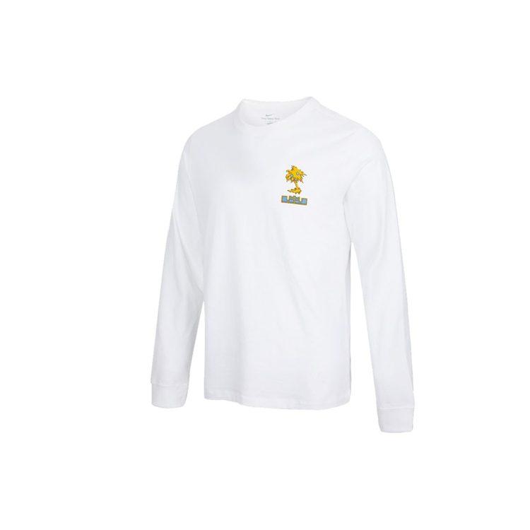 Nike T Shirts Men's White Crew Neck Moderate Straight Fit DN2906-100