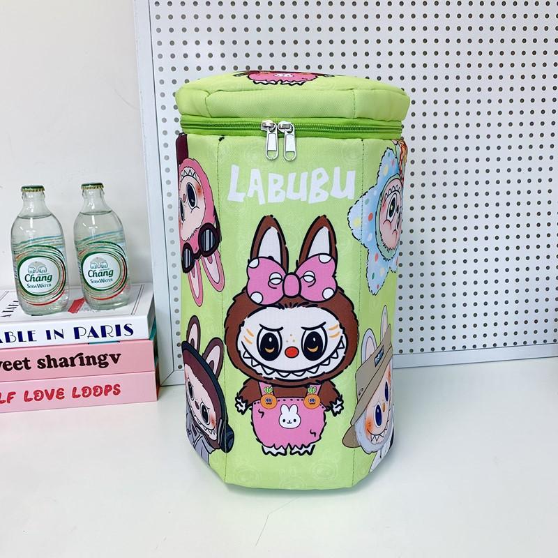 School bag backpack cute cartoon snack bucket large capacity out storage bag backpack
