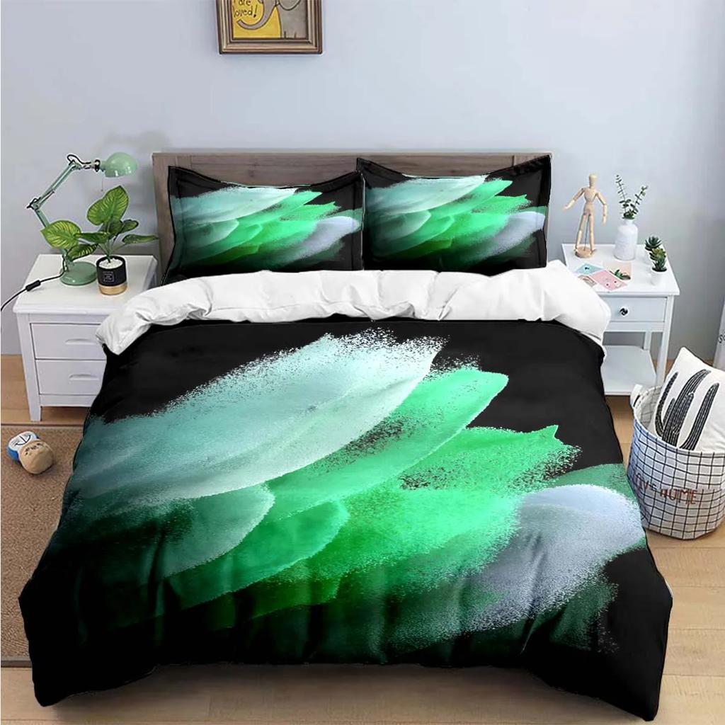 Fashion 3D Popular Mobile Wallpaper Print Bedding Supplies Set Duvet Cover Bed Comforter Set Bedding Set Luxury Birthday Gift