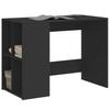 Black Desk 102 X 50 X 75 Cm Particleboard