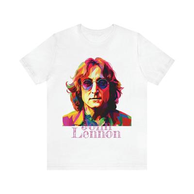 John Lennon T-Shirt, John Lennon Graffiti Shirt, John Lennon Gift Unisex T-Shirt