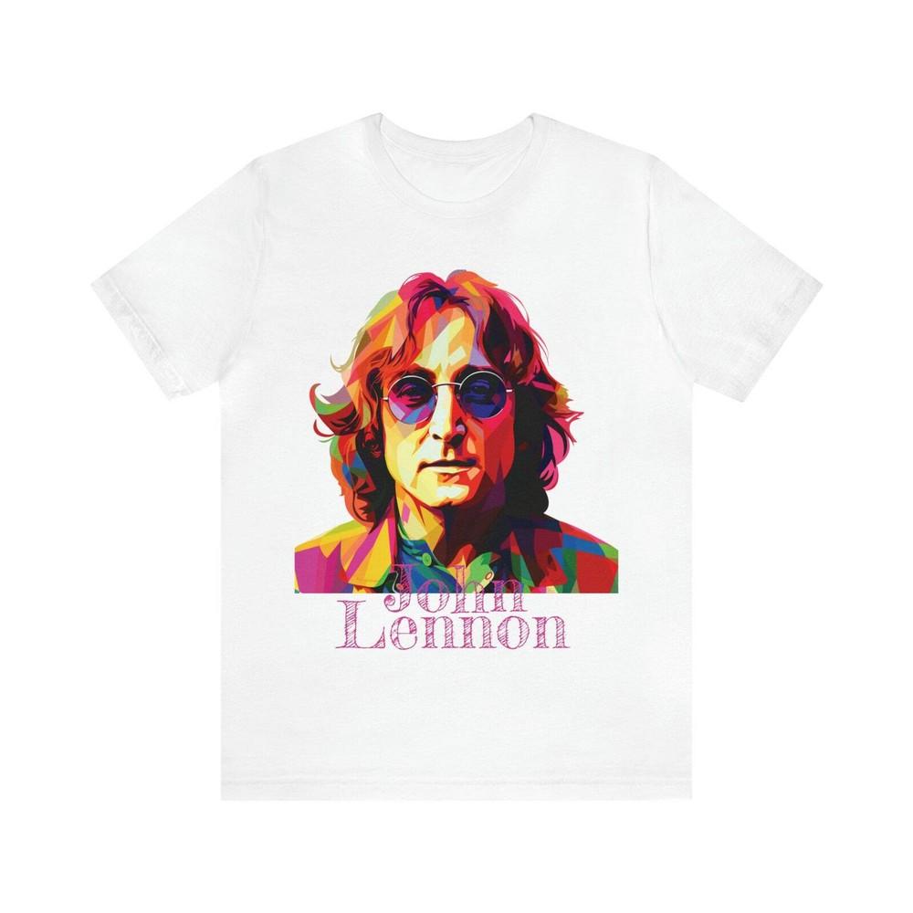 John Lennon T-Shirt, John Lennon Graffiti Shirt, John Lennon Gift Unisex T-Shirt XL