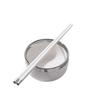 Ru Han Light Luxury Ceramic Chopsticks with Silver Heads
