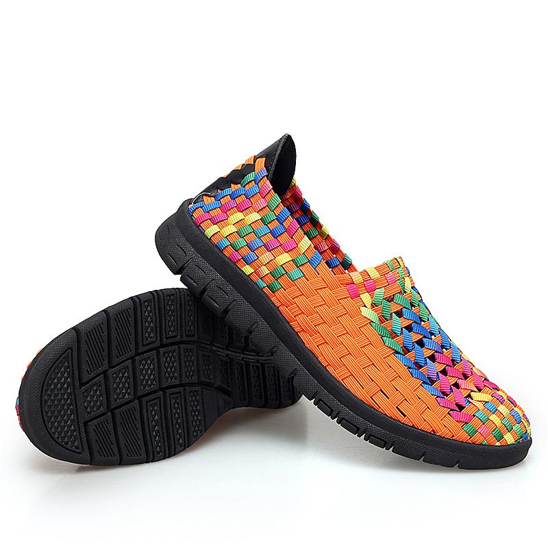 Summer Women Sneakers Comfort Casual Nurse Plus Size Flats Loafers Soft Beach Walking Sports Shoes Lightweight Slip On