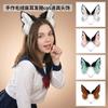 Simulierter verstellbarer Kopfbügel Halloween Katzenohren Cos Plüschtier-Ohren Haarschmuck Halloween