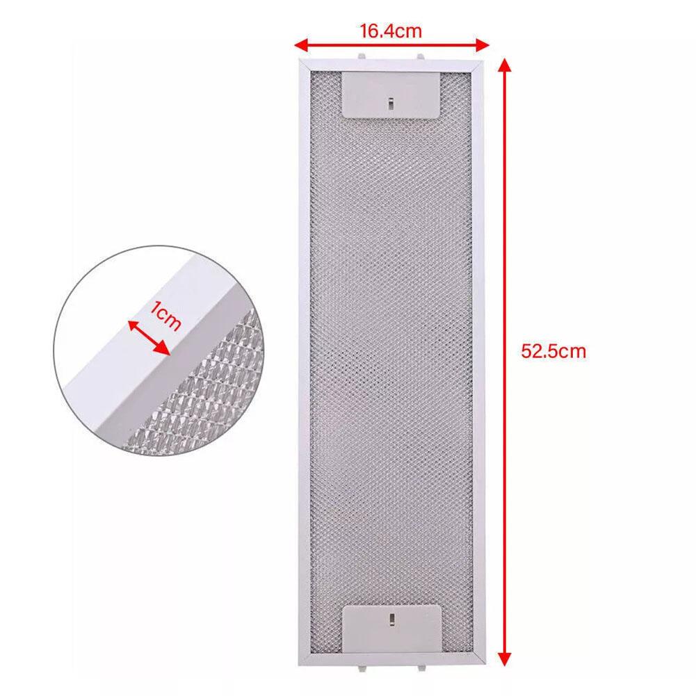 2 Stück Dunstabzugshaubenfilter Metallgitter Abzugshaubenfilter Ersatz Abluft Ölfiltergitter Küchenwerkzeuge