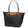 Le Pliage Polyamid-Canvas Tragetasche, Einkaufstasche, Handtasche, Umhängetasche Groß Damen Schwarz 1899089001