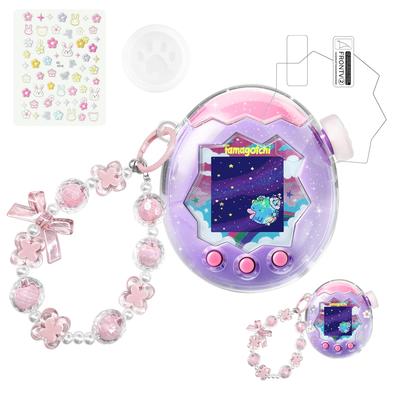Seltureone Lançamento Tamagotchi Paradise Capa Protetora Capa do Botão Zoom Suporta Comunicação Case Tamagotchi Paradise Material PC Alça Fofa