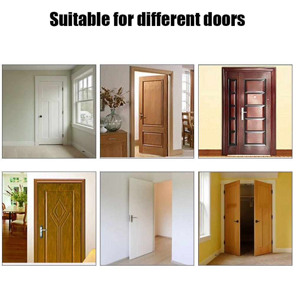 Adjustable Speed Door Closing Device Aluminum Zinc Zinc Alloy Heavy Duty Door Closer  Exterior Doors