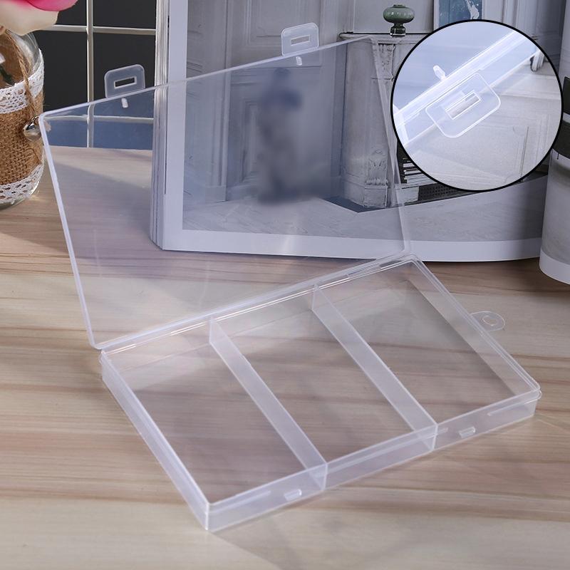 Organizer Storage Box Plastic Transparent Multifunctional Space Saving Jewelry