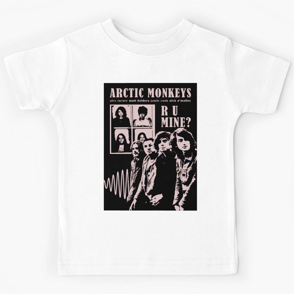 Arctic Monkeys Ru Mine Band Members Design Kids T-Shirt 120