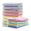 Dish Cloths For Kitchen Washing Dishes Super Absorbent Dish Rags Cotton Cleaning Cloths Pack Of 12,12x12 Inches