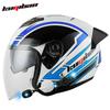 Cool Ride Bao Lightweight Bluetooth Motorcycle Helmet with Double Visor, 3C Certification, Long Battery Life, and Excellent Sound Quality