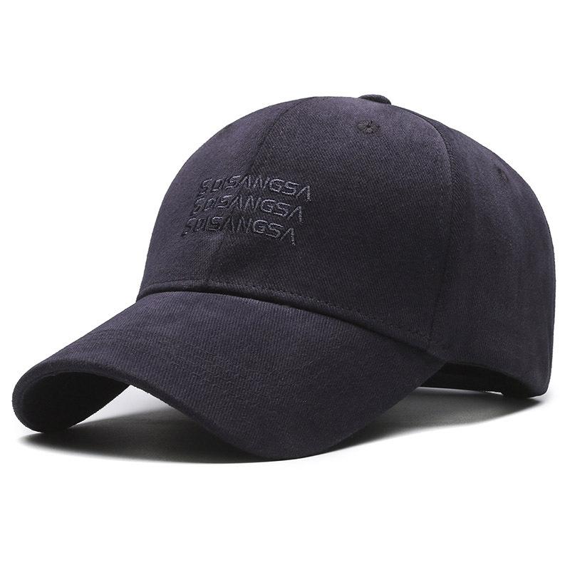 Damen Baseballkappe Retro Sonnenschutz Kappe Herren Große Kopf Kappe Sonnenhut