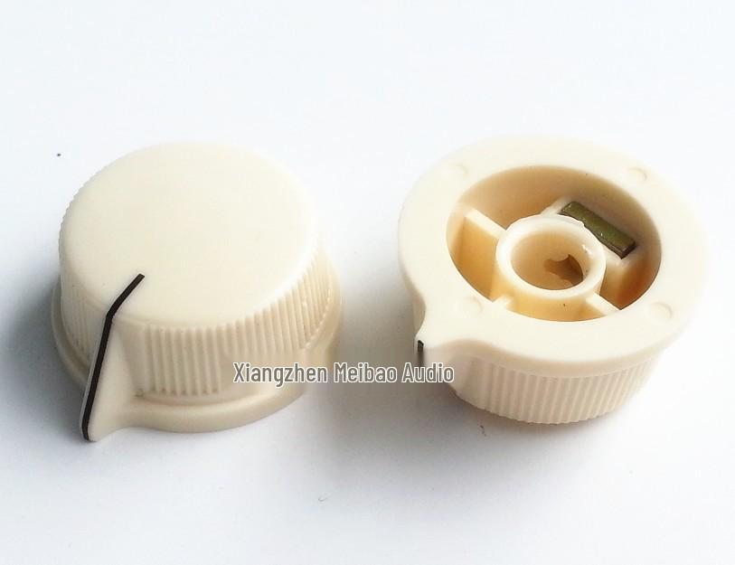 Bakelite Audio Amplifier Guitar Knob - 25.5X12.5mm слоновая кость