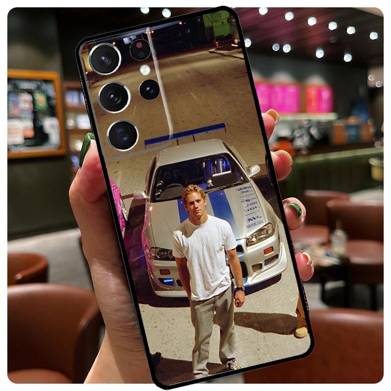 Paul Walker Phone Case For Samsung Galaxy S24 Ultra S20 S21 S22 S23 S25 Ultra S9 S10 Plus S25 FE Cover