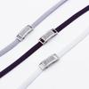 1Pair Diamond Lock Shoelaces Without ties Elastic Laces Sneakers No Tie Shoe laces Kids Adult 0.8cm Flat Shoelace for Shoes