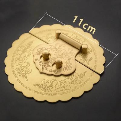 Retro Antik Messing Schloss Schnalle Box Möbel Box Schnalle Schmuck Brust Box Reines Kupfer Koffer Schnalle Clip Verschluss Latch Verschluss