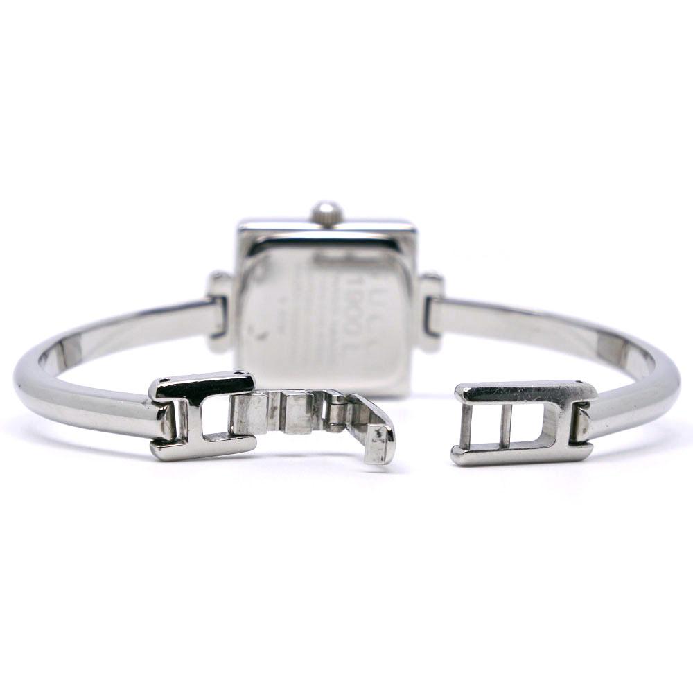 Gucci Watches 1900L blackDial Stainless Steel Quartz Analog Display Women Used