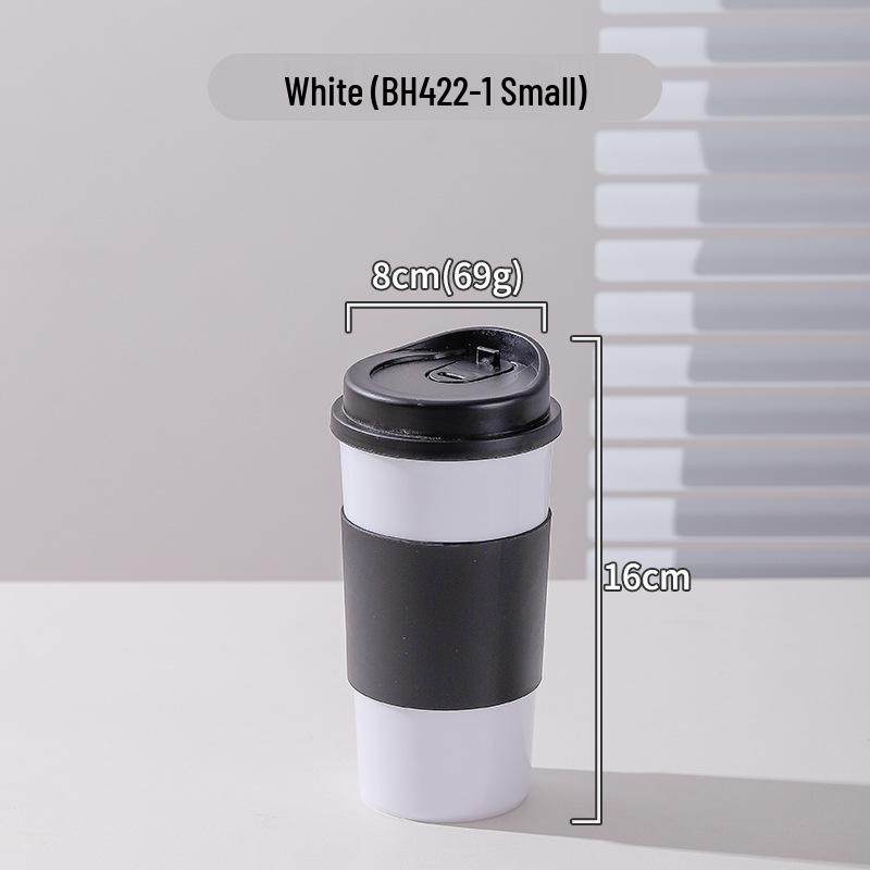 

Large Capacity Sealed Travel Cup Set for Milk Tea & Coffee - Portable & Creative for Outings 370ml-470ml
