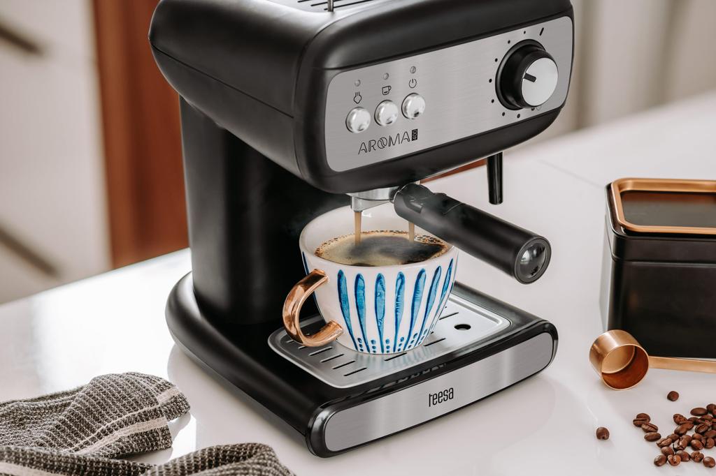 Teesa Aroma 400 pressure coffee machine with frother 15 bar 850W