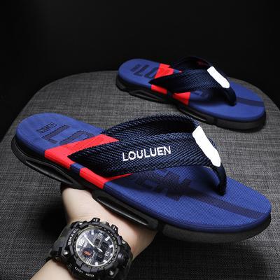 Summer Men's Flip-flops Men's High-end Non-slip Slippers Men's Rubber Casual Sandals