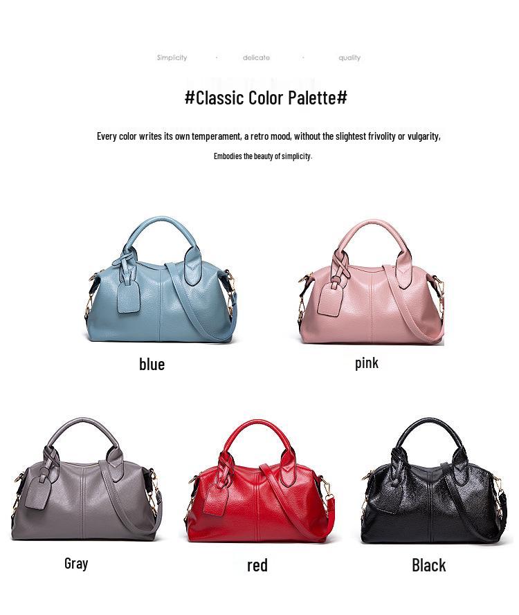 Lychee Grain Handbag: 2023 Trendy European & American Crossbody Shoulder Bag for Women