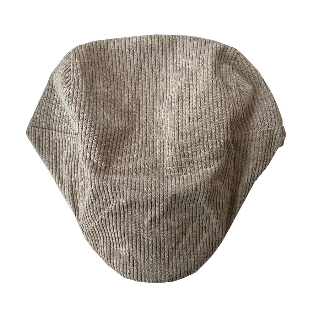 Solid Color Corduroy Newsboy Caps Fashion Flat Adjustable Blinders Hat Retro Unisex Adjustable Warm Cold Resistant Berets