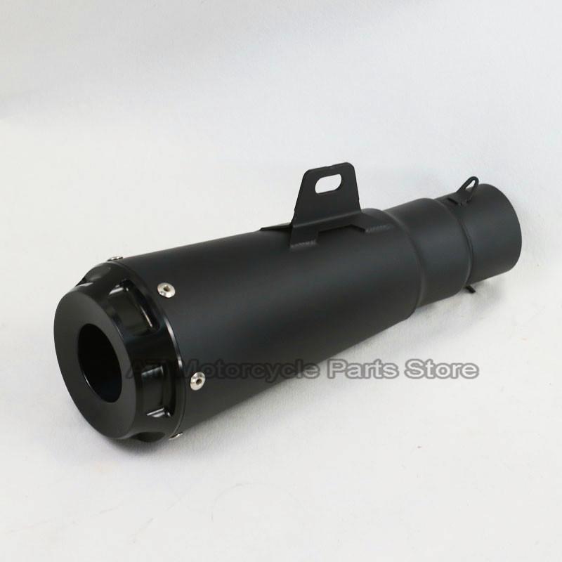 Universal Inlet 51mm Motorcycle Exhaust Muffler Motocross Pipe For Suzuki Gsr 600 Cb650f Trk 502 Nc750x Escape Moto Univer CNC