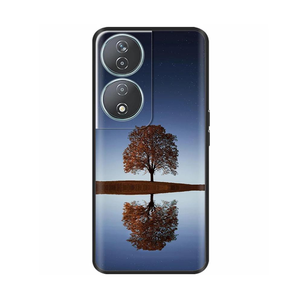 Für Honor X7b Hülle Bemalte Cartoon-Blume Silikon Funda TPU Weiche Abdeckung Für Honor X7B 5G Hüllen Für Honor 90 Smart Schutzhülle