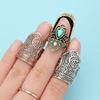 Metal Open Nail Acorn Thimble Durable DIY Craft Open Nail Acorn Finger Protector Hand Sewing Quilting Adjustable