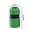 Gartenschlauch ABS Schnellkupplung 1/2" Ende Doppelnippel Schlauchkupplung Verbindungsstück Adapter Verlängerer Set Für Schlauchrohr