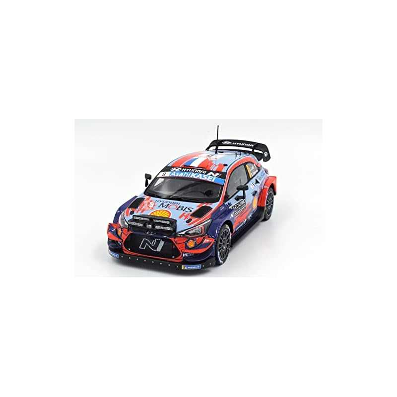 Platz Belkits 1/24 Scale Hyundai i20 Coupe WRC 2020 Monte Carlo Rally Winner Plastic Model Kit BEL021