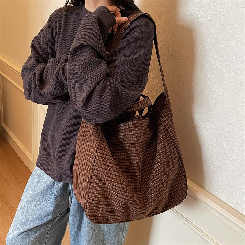 Large Capacity Commuter Shoulder Bag Women's Crossbody Tote Bag